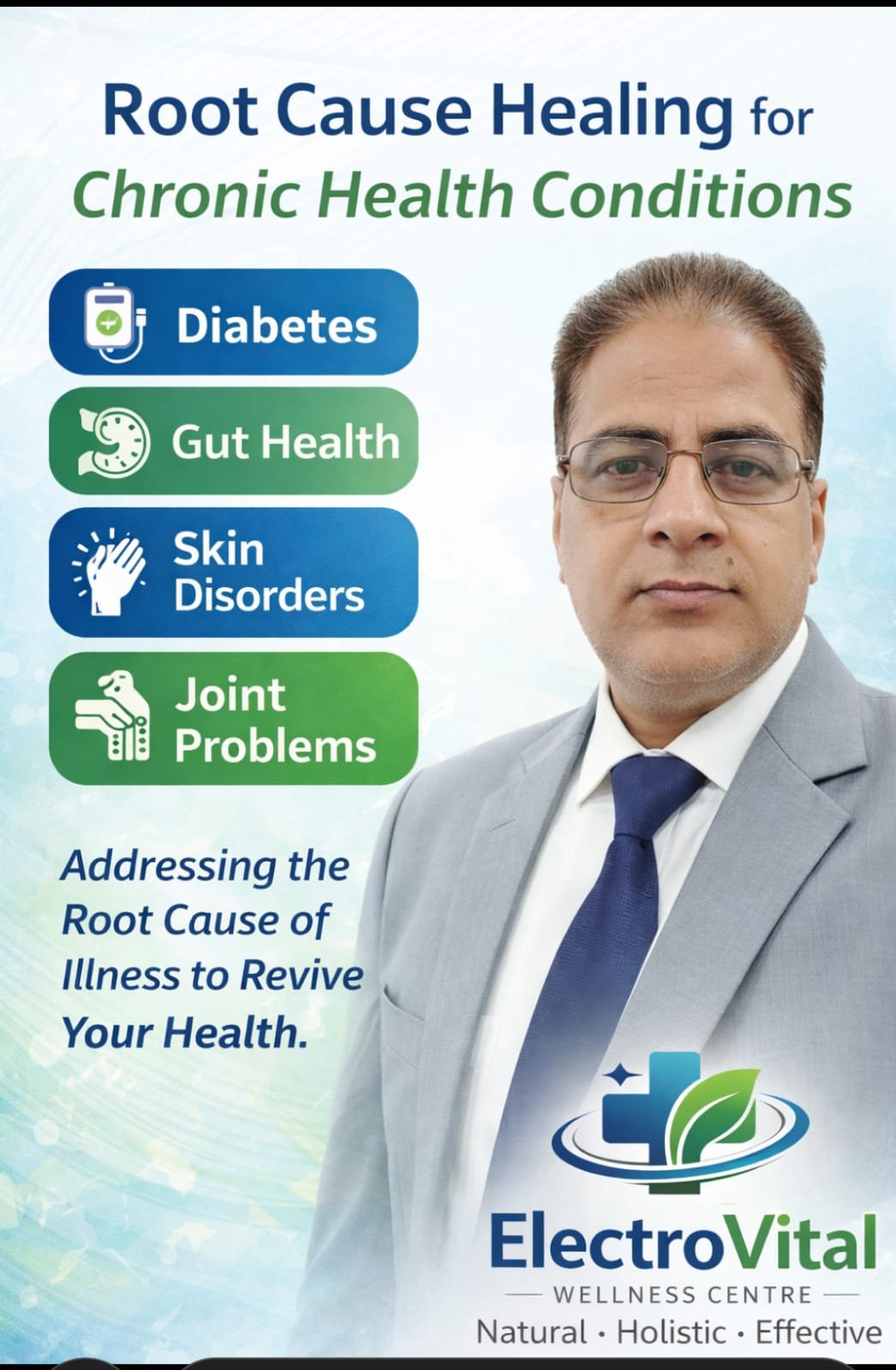 Anuj Vishnu Pachauri, health advisor